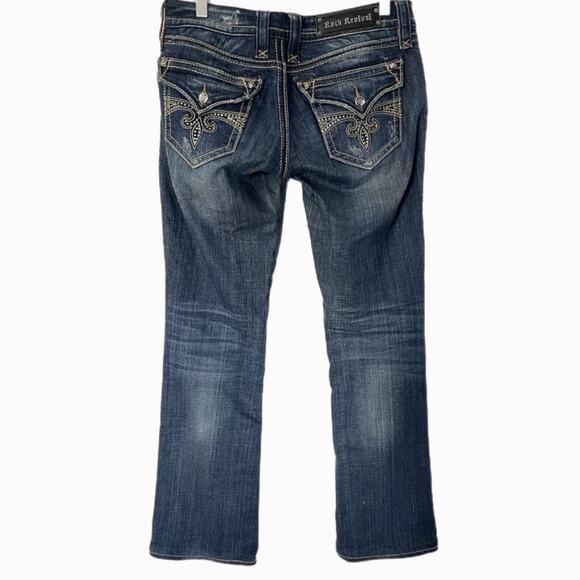 Rock Revival Sora Boot Stretch Jean Sz 27 - Picture 1 of 13